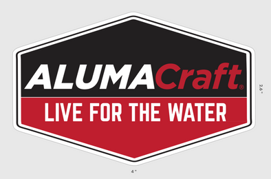 Alumacraft Live For The Water Decal