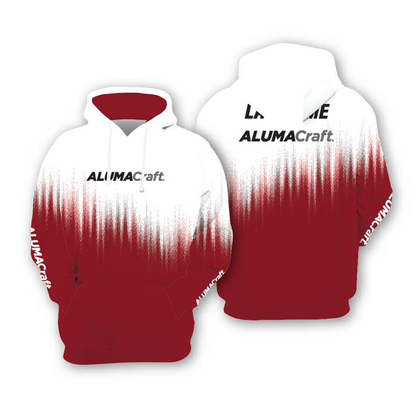 Personalized Alumacraft Dotted Wave Hoodie
