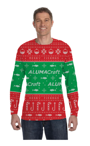 Alumacraft Merry Fishmas Crewneck Sweatshirt