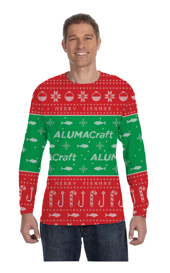 Alumacraft Merry Fishmas Crewneck Sweatshirt