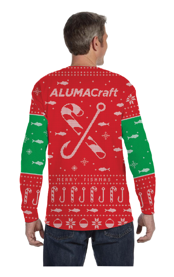 Alumacraft Merry Fishmas Crewneck Sweatshirt