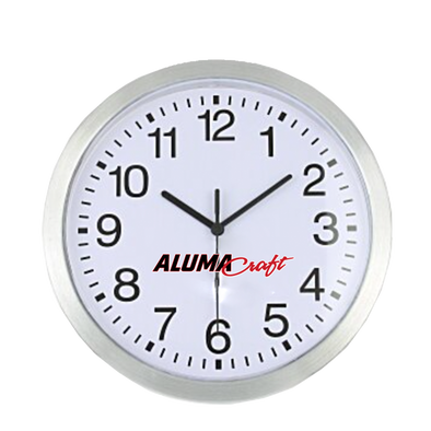 Alumacraft Metallic Edge Slim Clock