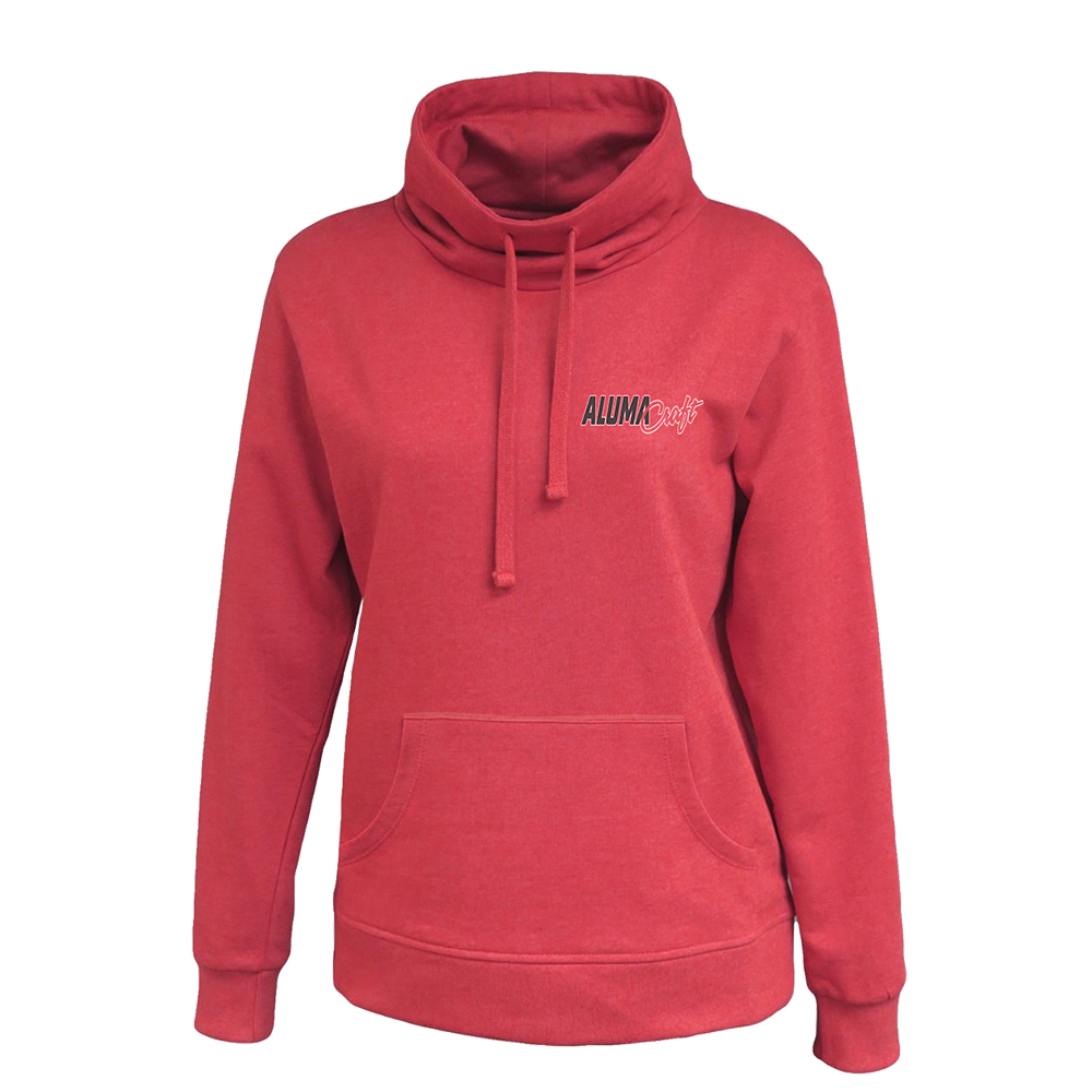 Cowl neck pullover hot sale sweatshirt